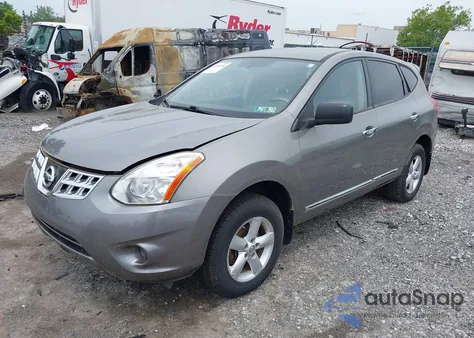 2012 Nissan Rogue S z USA, uszkodzony, nr VIN JN8AS5MV5CW395896